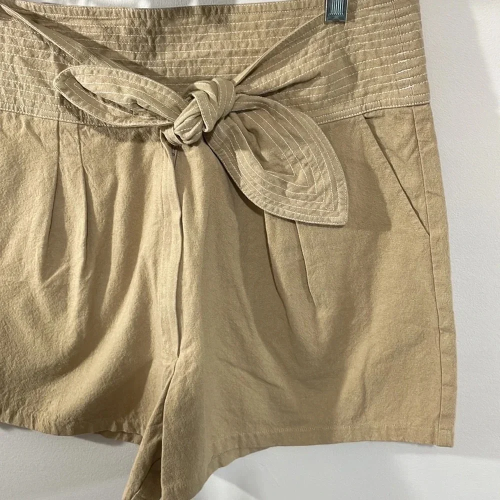 NWOT Free People FP One Viola Shorts Front Tie 12